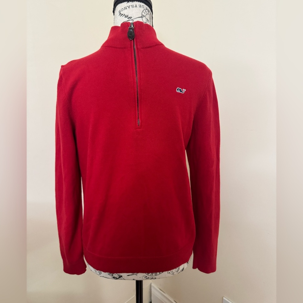 Vineyard Vines Boys quarter 1/4 zip Sweater Size Large (16)